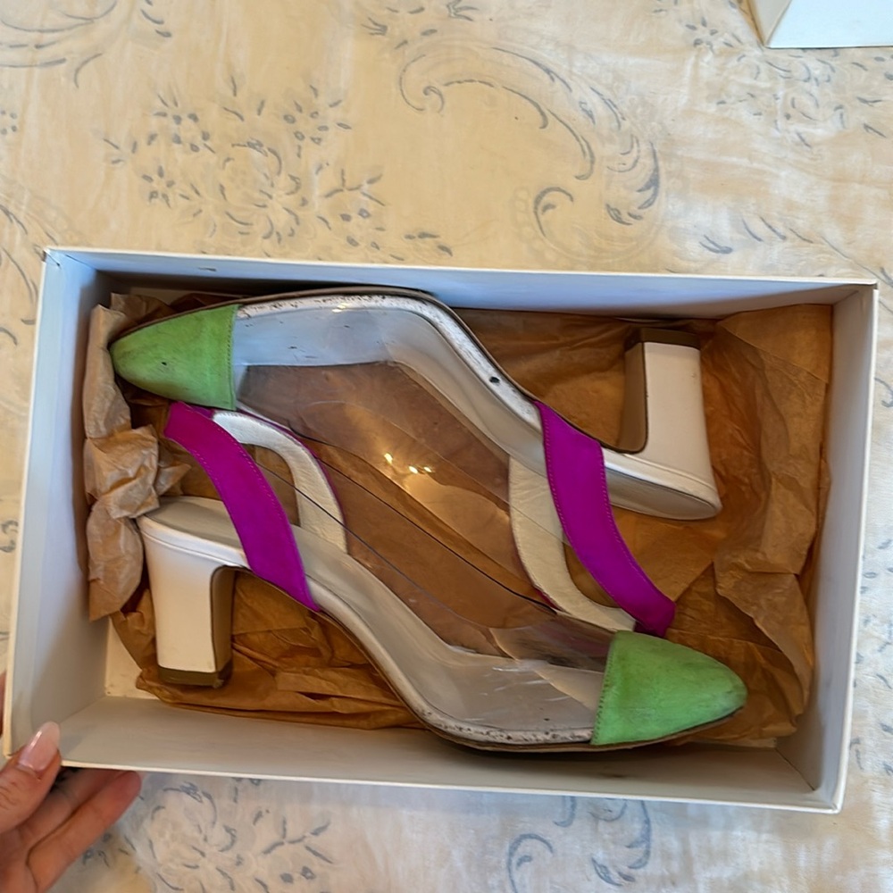Maryam Nassir Zadeh Clear Heels